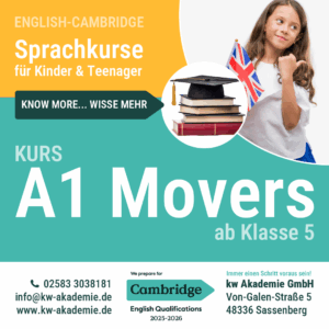 Cambridge Movers ab Klasse 5, kw Akademie, Sassenberg